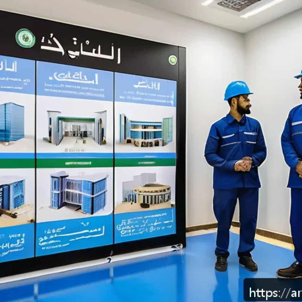 건설안전 자격증 관련 학원 추천 - A modern professional training center in Saudi Arabia specializing in construction safety certificat...