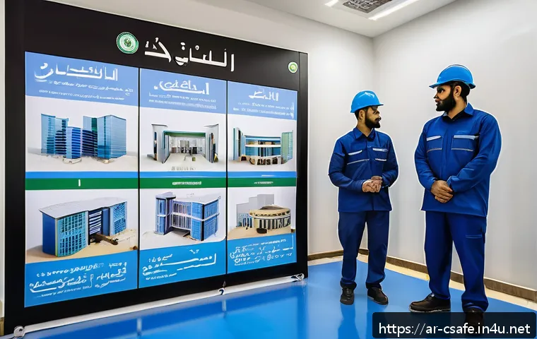 건설안전 자격증 관련 학원 추천 - A modern professional training center in Saudi Arabia specializing in construction safety certificat...